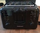Cpt-140bk Slots Cuisinart Bagel Toasting Bread Black Toaster 4-slice Wide