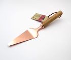 Cs23789 Lepicure Cake Server Acacia Wood Handle Serrated In Copper Epicure