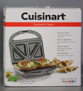 Cuisinart 086279245892 Sandwich Grill - Silver See Picture