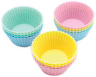 Cups-pastel 12 Pkg Silicone 070896459329 Baking