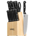 Cutlery Blade Set Cooking Knife Block Kitchen Cutting Tool Bread Slicing Gadget 801199205746