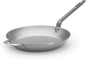 5610.36 De Buyer Mineral B Round Carbon Steel Fry Pan Naturally Nonstick 12.5 Inch