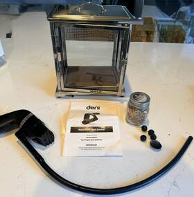 Deni 41876 Hand Held Food Smoker With Smoking Chamber And Applewood Chips