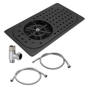 Dibtsa 799445198655 Pitcher Rinser Espresso Drain And Drip Tray Stainless Steel Bar