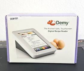 Digital 894213002063 Demy By Key Ingredient Touchscreen Recipe Reader