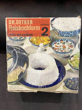 Dr. Oetker 379165 Vintage Reiskochform Rice Mold No.379165 Kitchen Gadget