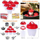 Egg001 Egg Cooker Hard Soft Make Non Stick Silicone 747880059086