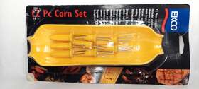 Ekco 070950580259 Corn Skewers And Cob Holders Set Of 12 New Old Stock Vintage 1996