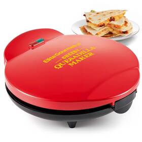 Elite Gourmet Eqd125 11 Inch Cheesy Quesadilla Maker 2-position Locking Latch For Extra Stuffing Eas
