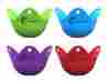 Epc04 Zenda Home Egg Poacher Silicone Cups Poaching Pods Cooking Baking Kitchen Cookware Set Of 4 646437680806
