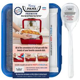 Fphc15 Fancy Panz Premium Serving Tray For Food Made In The Usa Foil Pan Carrier Stackable A