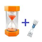 Cominhkpr108009 Fba Stuffkidslove Safe Simple Minute Sand Timer Bonus Blue 722589377921
