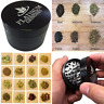 Pg-25-b Fba Herb Grinder Pollen Catcher Large Pc Black Aluminum 820103130196