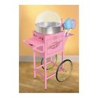 Eofx30 Floss Cotton Portable Cart Vintage Pink Fashioned Sugar Machine Candy