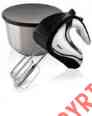 Grrpn-795746 Fpst2574crbw Stainless Oster Bowl Mixing Steel Hand 6 Speed Mixer