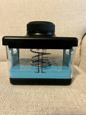 Fullstar 060576112823 Full Star Tofu Press And Cutter Cubes Measure Aqua Blue Black See Descrip