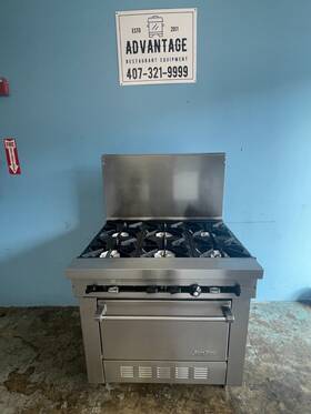Sx636 Garland Sunfire 6 Burner Range