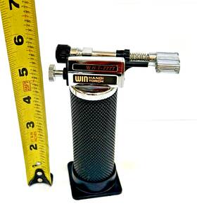 Wht-7777 Gas Refillable Micro Blow Torch Lighter Tool Vintage Win Ha Handi