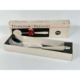 305c Gaydell Inc. Vintage 1960s Thermo-spoon Model Beige In Box Canning Usa