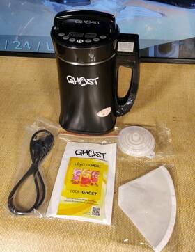 Ghost 860010829400 Infuser - Herbal Botanical Extractor And Oil Infusion Machine Edibles Butter