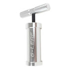 Gleb-t-pp-silver-5.5 Unbranded 5.5 Inches Heavy Duty Durable Silver Aluminum T Pollen Press 713839682810