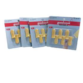 12585 Good Cook Barbecue 6 Pack Yellow Corn Skewers #4 Pks Total New Sealed Grilling