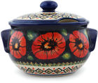 H5394i Polmedia Poppy Passion Polish Pottery Tureen 5902018034761 H5394i Polmedia Poppy Passion Polish Pottery Tureen 5902018034761