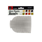 Handy Helpers Clear Mini Condiment Bowls Set Pack Of 12 731015198795