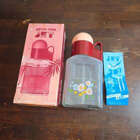 Wj-12 Hario Water-phon Jet Japan Glass Water Bottle With Pump