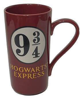 Harry Potter 842906148482 Platform 9 3/4 Hogwarts House Crest Mug 17oz Tall Latte Cup