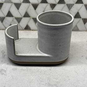 Hearth And Hand Magnolia 191908932590 Kitchen Sink Stoneware Caddy Farmhouse New