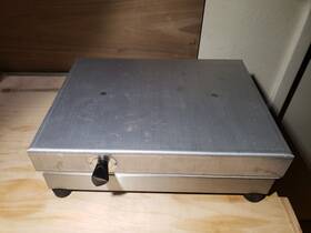 Tt912 Heat Seal Hot Plate 9 Inch 12 Adjustable Thermostat 100 -450 F Works Great