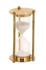 46672 Home Metal Timer Finish Timers Lustrous Metallic Decor Gold Sand Glass Accent