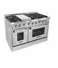 Hrg4804u Thor Kitchen 6 Burner Gas Range With Double Oven New 6926697048047