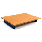 Hu408-1-14 Cal Mil New Bakery Display Step Riser Natural Wood Fiber