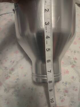 Inc 726084879867 Professional Pancake Batter Dispenser Stainless Steel Silver