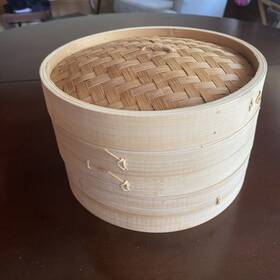 Infuse 048552360227 Escence Of Asia Two Tier 10.25 Inch Steamer Basket