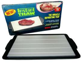 Instant Thaw 715981321012 Original Steak Meat Food Miracle Defrosting Thawing Tray