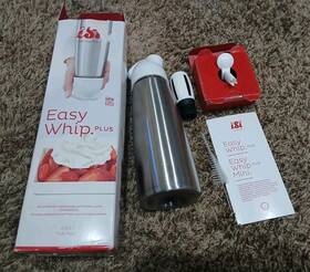 Isi 002377015602 Easy Whip Plus 1 Pint .5l Whipping Cream Dispenser Prep Preowned