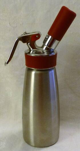 Isi 140301272201 Gourmet Whip 1 Pint Professional Cream Whipper Stainless Steel