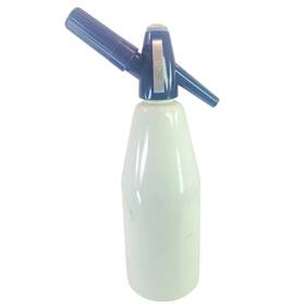 6303 Isi Vintage Whipped Cream Dispenser 1 Liter White Stainless Steel Made - Austria