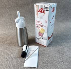 Isi-135001 Isi K1 Stainless Steel Mini Easy Whip .25l Half Pint Whipped Cream Dessert Maker