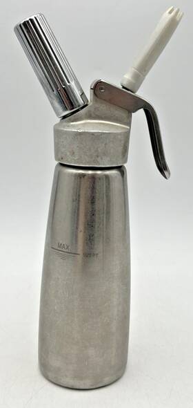 Isi U1492 1492 Stainless Steel Gourmet Whip 0.5l Whipped Cream Dispenser 1 Pint