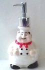 Italian Dispenser Decor Bistro Kitchen Fat Soap Home Lotion Chef French