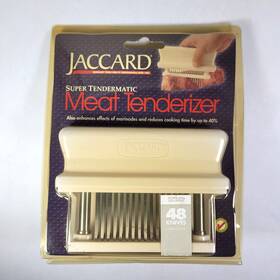 Jaccard 753392333255 Super Tendermatic Meat Tenderizer 48 Stainless Knives/blades