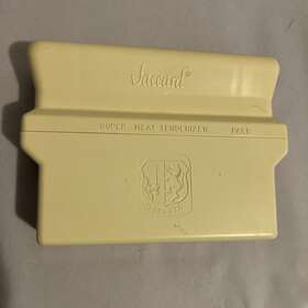 Jaccard Small-a1 Meat Tenderizer Vintage Kitchen Tool Spring Blade Push White Made In Usa