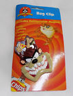 Jokari New Looney Tunes Taz Head Bag Clip Chip With Magnet 3 1 4 Tall 032368040848