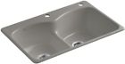 K-6626-2-k4 Kohler Langlade Smart Divide Kitchen Sink With 650531316073