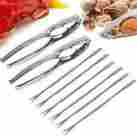 Kc31781 Generic Set Tool Seafood Lobster And Crab Cracker Forks Nut 8 Pc Box Stainless Kitchen 4781544309748