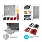 Kd17001fba Livehitop Cast Iron Cleaner Set Packs Xl Stainless Steel Scrubber